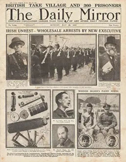 Markiev: 1918 Daily Mirror Irish rebels rounded up