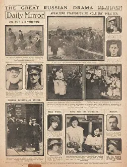 Halmer: 1918 Daily Mirror Minnie Pit colliery disaster