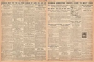 Preace: 1918 Daily Mirror Peace terms for Germany