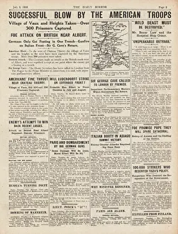 Llandovery: 1918 Daily Mirror Sinking of HMHS Llandovery Castle
