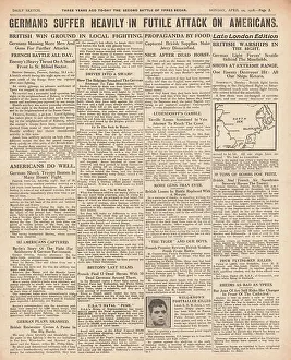Seige: 1918 Daily Sketch Battle of Lys