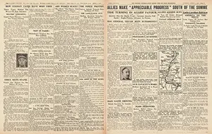 Seige: 1918 Daily Sketch German Spring Offensive