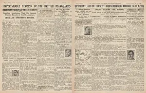 Fodder: 1918 Daily Sketch German Spring Offensive