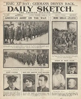 Seige: 1918 Daily Sketch German Spring Offensive