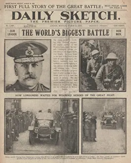 Kaiserschlacht: 1918 Daily Sketch German Spring Offensive