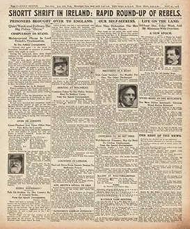 Markiev: 1918 Daily Sketch Irish rebels rounded up