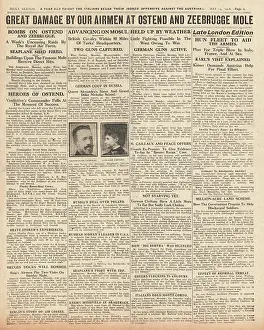 Vindictive: 1918 Daily Sketch Raid on Ostend