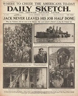 Vindictive: 1918 Daily Sketch Raid on Ostend