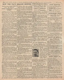 Vindictive: 1918 Daily Sketch Raid on Ostend