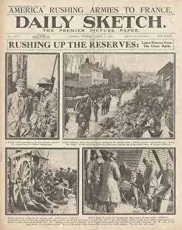 Seige: 1918 Daily Sketch Reserves for Western Front