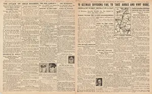 Dimmer: 1918 Daily Sketch Spring Offensive
