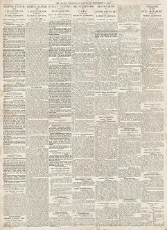 Enver: 1918 Daily Telegraph Surrender of Turkey