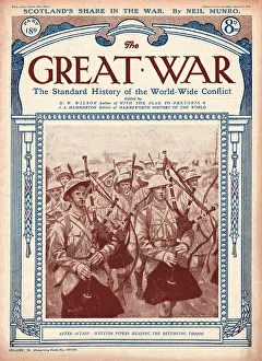 Bagpipers: 1918 The Great War Scottish troops return from the Front