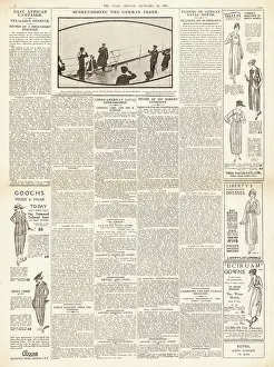 Germnay: 1918 The Times Surrender of the German high seas fleet