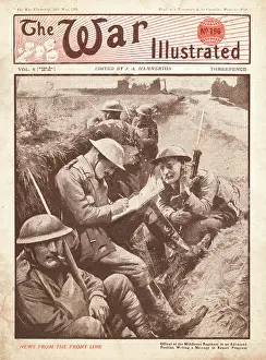 Great War: 1918 War Illustrated Reporting position at the Front