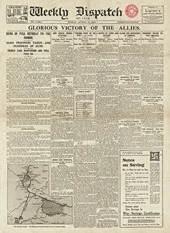 Soissons: 1918 Weekly Dispatch Allied success at the Somme