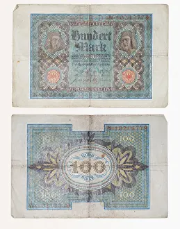 Bills: 1920 German Currency