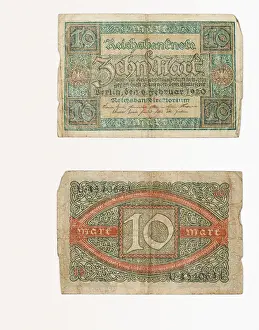 Bills: 1920 German Currency
