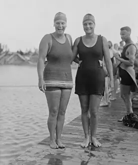World Records: 1920 Olympic Swimmers Charlotte Boyle and Ethelda