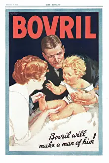 Meat Extract: 1920 UK Magazine Bovril Advert