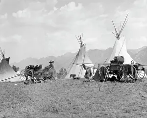 Tipi: 1920s 1930s Native American Indian