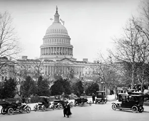 Lef001: 1920s Capitol Building Washington