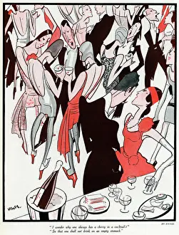 1920s cocktail party gossip