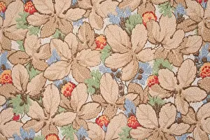 2488: 1920's interior history, tight floral, pattern