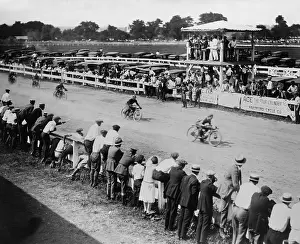 D.c. Vicinity: 1920s motorcycle race, in the Washington, D.C. area