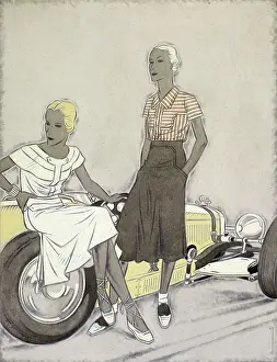 Dryden Collection: 1920s women