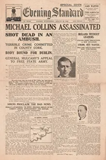 Anglo Irish: 1922 Evening Standard Assassination of Michael Collins