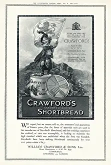 Cookie: 1924 UK Magazine Crawford's Shortbread Advert