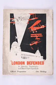 Spitfires: 1925, Theatre Programme, London Defended
