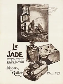 Perfumery: 1925 UK Magazine Roger & Gallet Advert