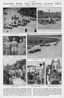 Iln - Consolidated Archive Holdings Ltd: The 1926 British Grand Prix held at the Brooklands
