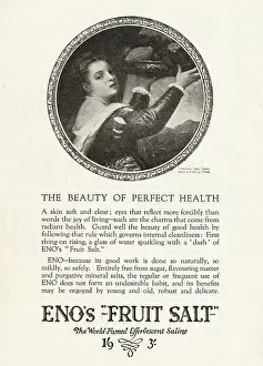 Indigestion: 1926 UK Magazine Eno's Fruit Salt Advert