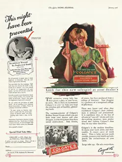 Colgate: 1926 U.S. Magazine Colgate Toothpaste Ad