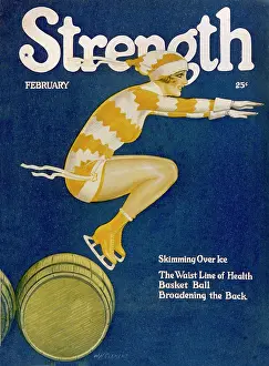 Vivacious: 1927 - Ice Skating Girl