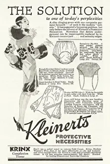 Tampax: 1927 UK Magazine Kleinert's Sanitary Underwear Ad