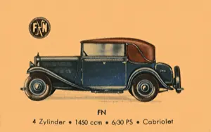 Cabriolet: 1928 F.N. 4-Cylinder Cabriolet