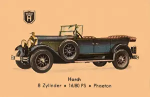Horch: 1928 Horch 8-Cylinder Phaeton