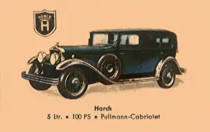 Horch: 1928 Horch 8-Cylinder Pullmann-Cabriolet