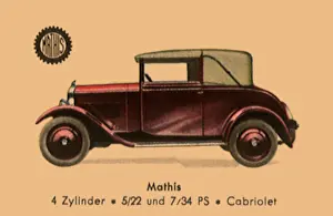 Mathis: 1928 Mathis 4-Cylinder Cabriolet