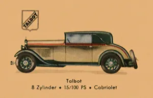 Cabriolet: 1928 Talbot 8-Cylinder Cabriolet