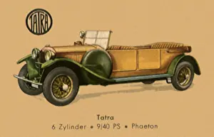 Tatra: 1928 Tatra 6-Cylinder Phaeton