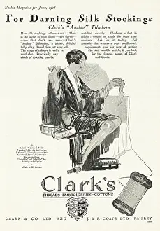 Cottons: 1928 UK Magazine Clark's Threads Advert