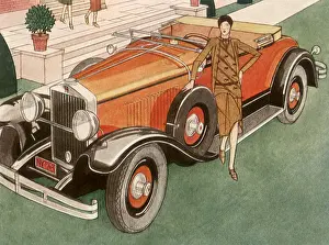Leans: 1929 Hupmobile