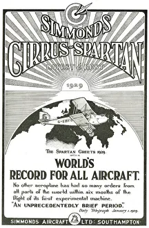 Simmond: 1929 Simmonds Cirrus-Spartan. Latest & Best