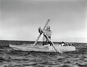 Deploy: 1930s 1940s Man Duck Shooting