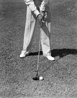 Biltmore: 1930s 1940s Man Waist Down With